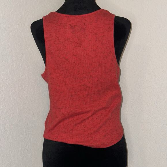 Mighty Fine CAMP COUNSELOR Tank Top Size Large Red Casual Graphic - Picture 3 of 7